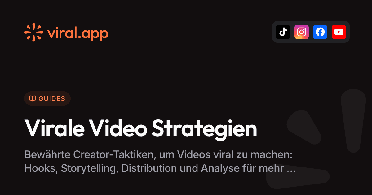Wie du ein Video viral machst: Echte Strategien, die funktionieren