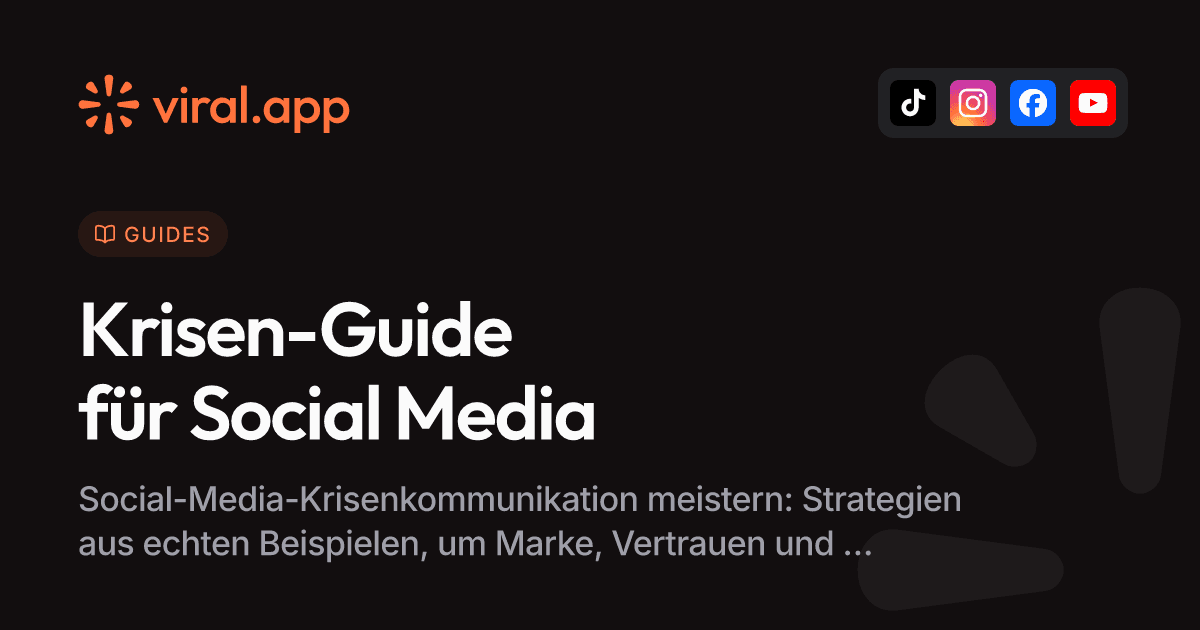 Dein Leitfaden für Social-Media-Krisenkommunikation