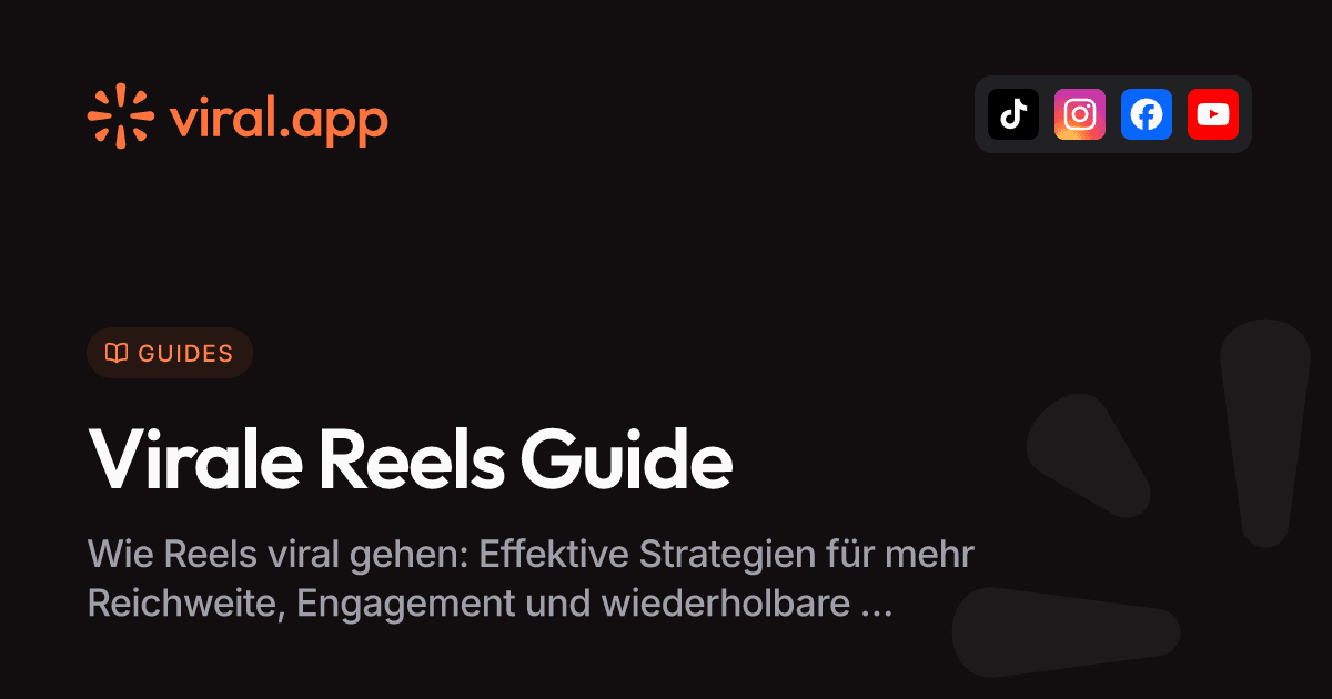 Wie deine Reels viral gehen: Bewährte Tipps für mehr Views