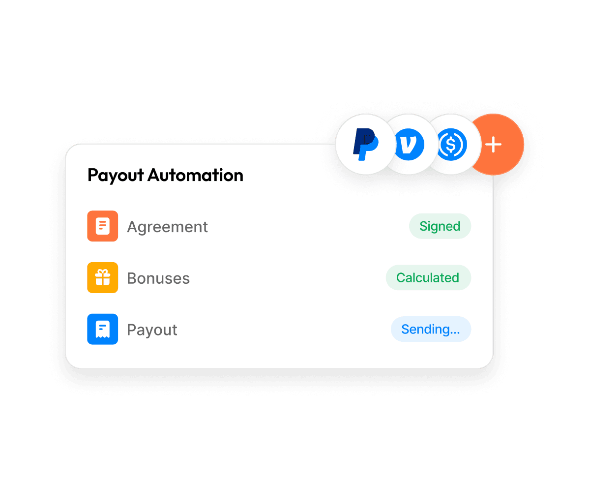 viral.app automated payout workflow for creator campaigns.