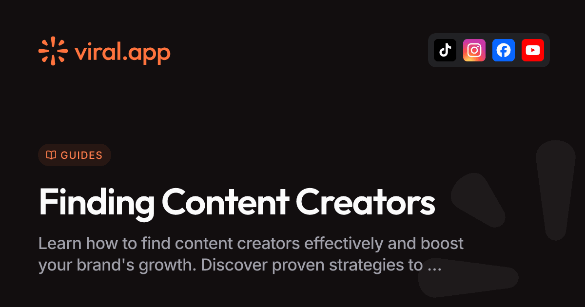 How to Find Content Creators: Grow Your Audience Now