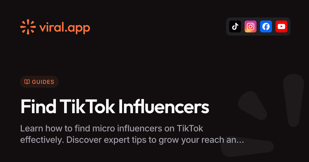 How to Find Micro Influencers on TikTok: Easy Tips & Tricks