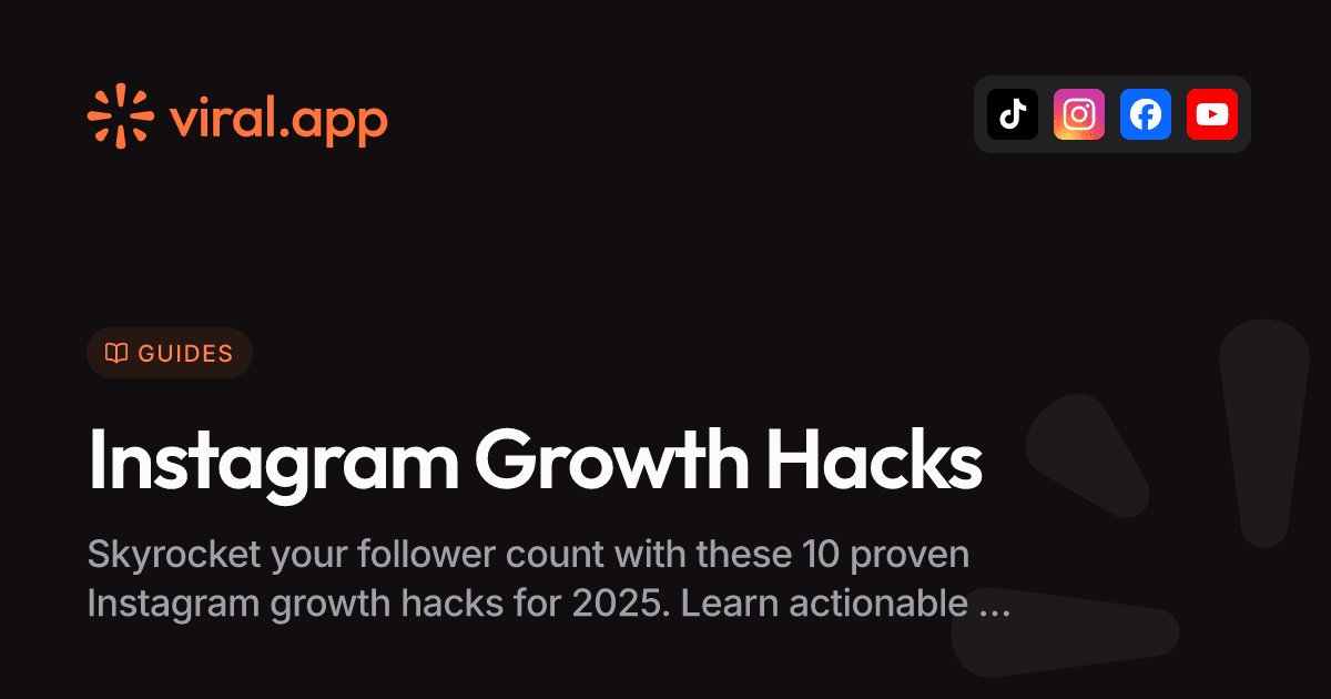 10 Instagram Growth Hacks That Actually Work in 2025