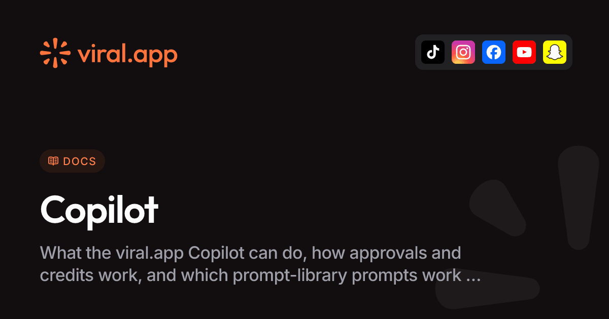 Copilot | Docs