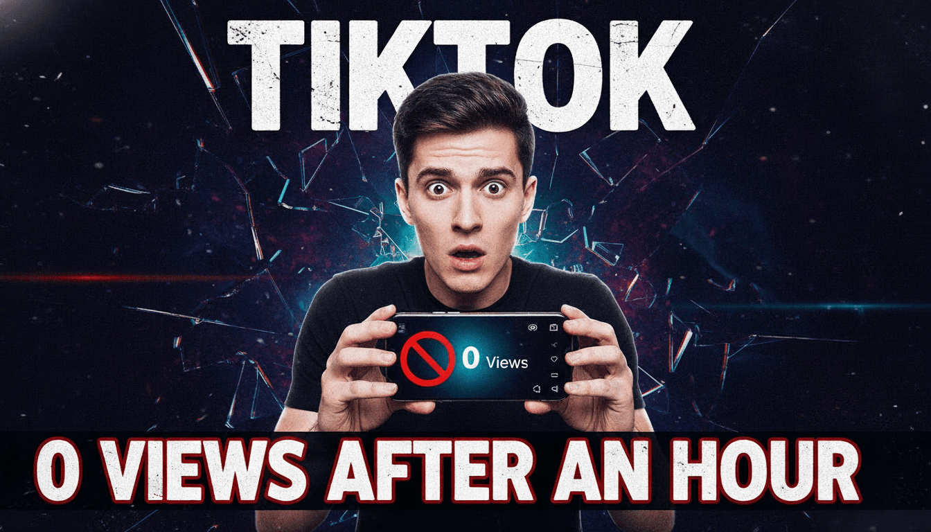 TikTok Stuck at 0 Views After an Hour? Here's Why (& How to Fix It)