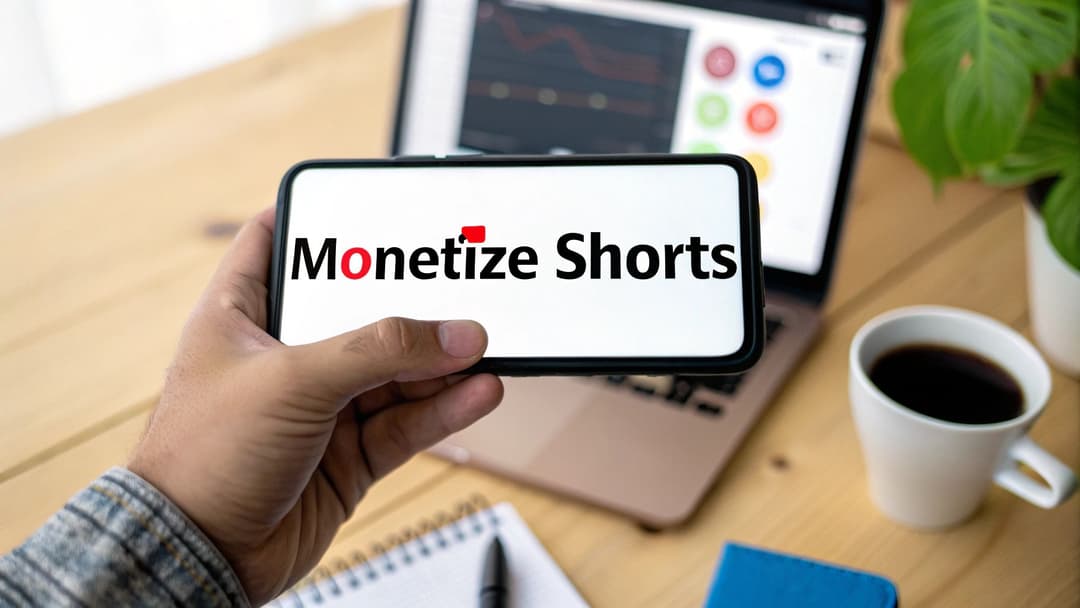 YouTube Shorts monetarisieren: Von Null zu echtem Umsatz