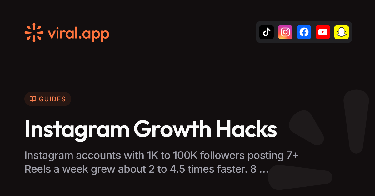10 Instagram Growth Hacks That Actually Work in 2025